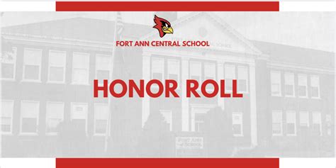 High Honor/Honor/Special Merit First Quarter 2023 | Fort Ann Central School District