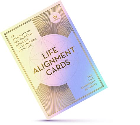 Life Alignment Inspiration Cards - Life Alignment