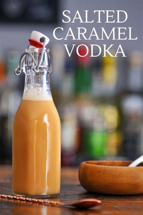 Salted Caramel Vodka Recipe | Easy Homemade Liqueur