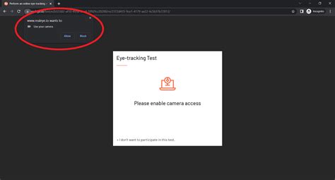 How to enable camera access in Chrome | Knowledge Base | RealEye.io