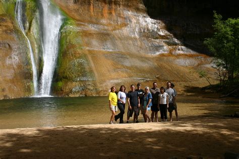 Waterfall Hiking: Calf Creek Falls, Highway 12, Southern Utah