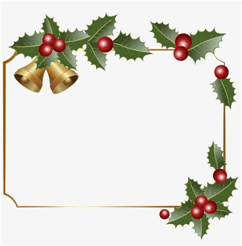 Festive Christmas Border Clipart for Free Download