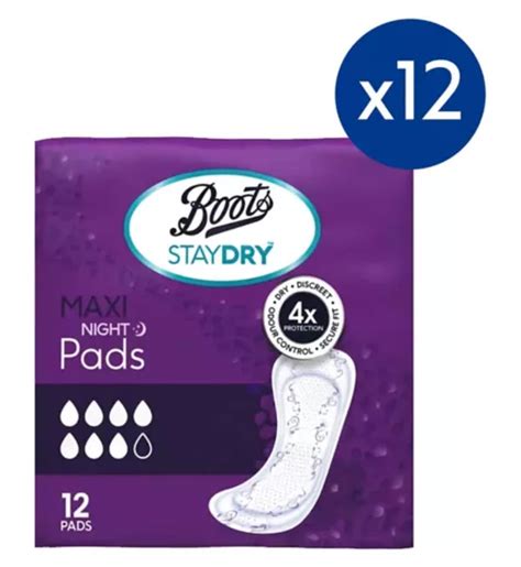 Incontinence Pads - Boots