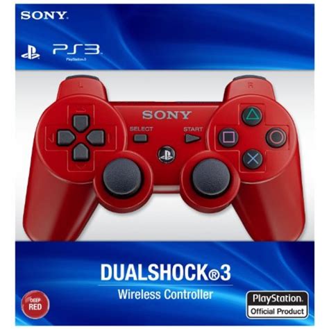 GeeksHive: PlayStation 3 Dualshock 3 Wireless Controller (Red ...