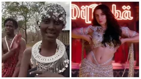 Tanzanian siblings lip-sync to Nora Fatehi's song Kusu Kusu in viral video. Singer Zahra Khan ...