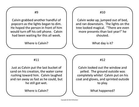 Inference Task Cards - Amped Up Learning