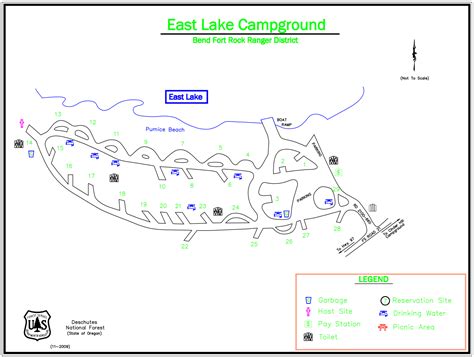 Lake Mary Campground Map