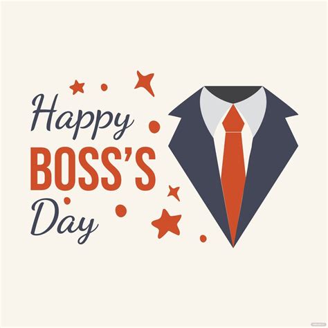 Free Happy Boss' Day Vector - Download in Illustrator, PSD, EPS, SVG ...