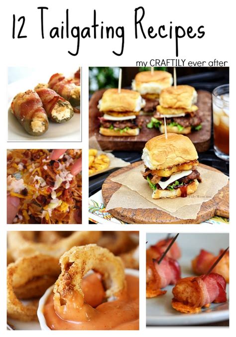 12 Tailgating Recipes - My Craftily Ever After