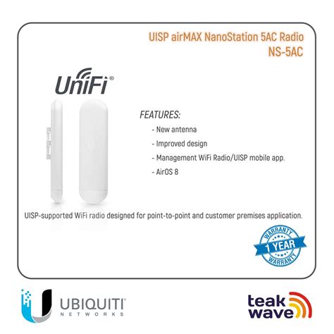 Jual Ubiquiti NanoStation 5 AC / NS-5AC - Teakwave