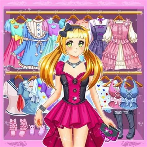 Anime Kawaii Dress Up - Mimino Games