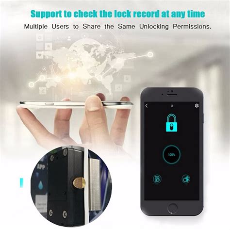 Bluetooth Smart Door Lock Cabinet Drawer Keyless W... – Grandado