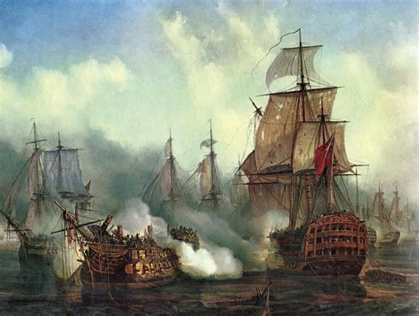 Famous Paintings Of The Battle Of Trafalgar – Warehouse of Ideas