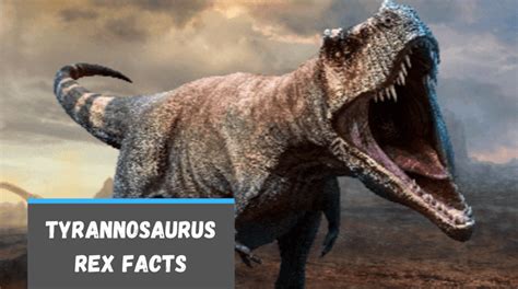 Tyrannosaurus Rex Facts For Kids