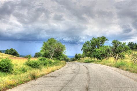 Pastoral Landscape in the Countryside Stock Photo - Image of glade ...