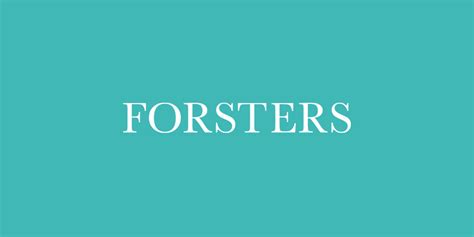 Forsters Insights