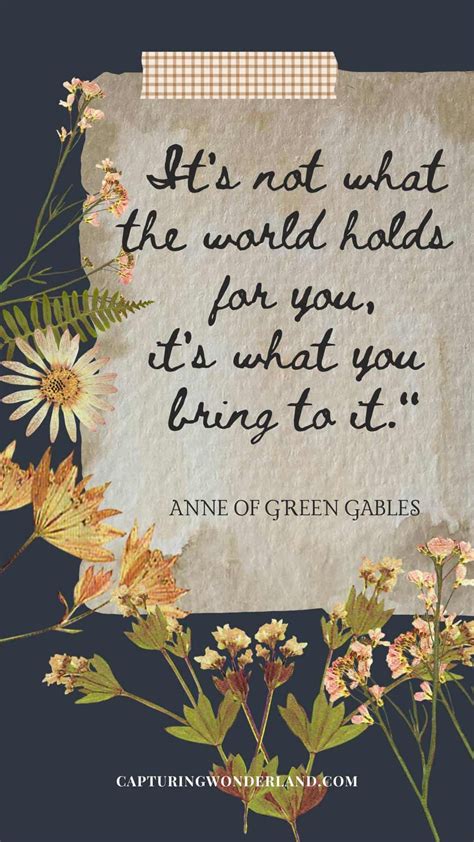 50 best anne of green gables quotes – Artofit