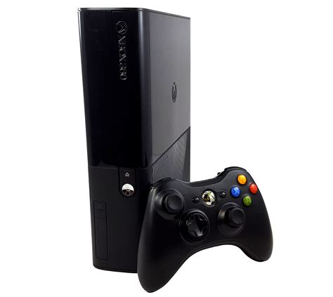 Restored Microsoft Xbox 360 E 500GB Black Video Game Console with ...