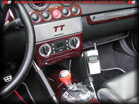 Carbon Fiber Interior Styling for the Audi TT 8N Cockpit High Performance Tuning from LLTeK