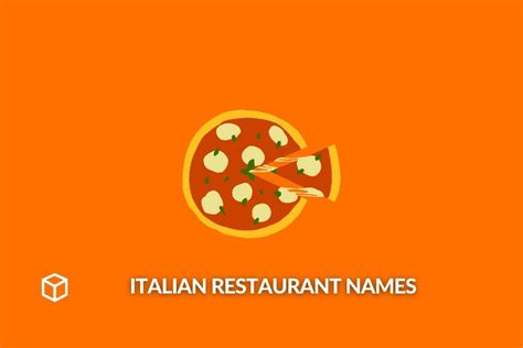 705 Italian Restaurant Names to Start Your Eatery | Programming Cube