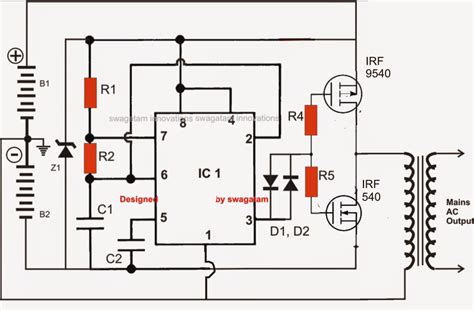 Dc Voltage Inverter Circuit