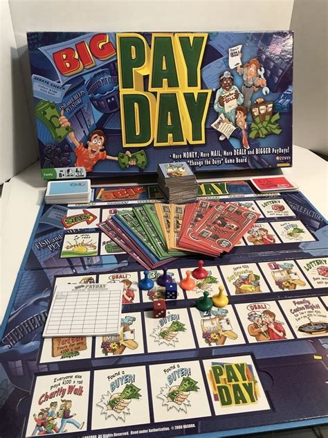 Big Pay Day Board Game #WinningMovesGames | Board games, Games, Payday