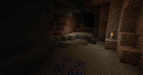 Minecraft Dark Cave Background They are also an inconvenience when playing on servers or ...