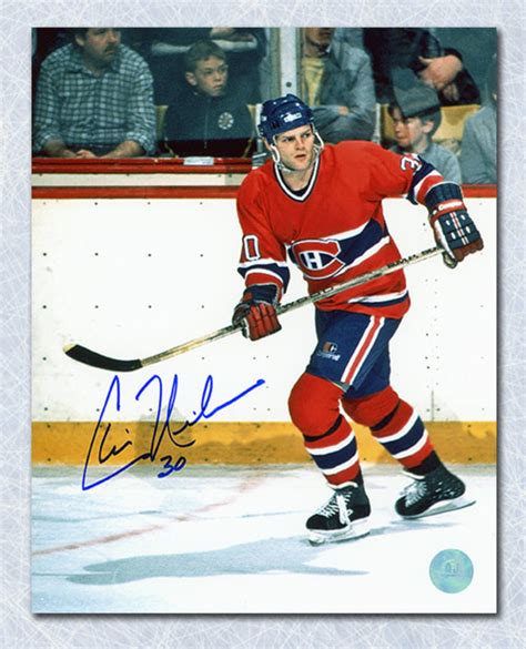 Chris Nilan Montreal Canadiens Autographed Action 8x10 Photo - NHL Auctions