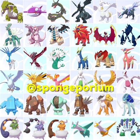 Shiny Legendary & Mythical Pokemon (Sword & Shield), Video Gaming, Gaming Accessories, In-Game ...