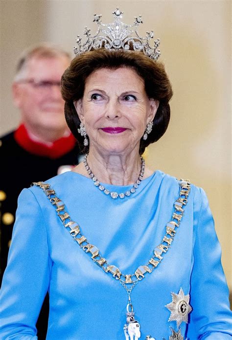 The King and Queen of Sweden Attend Banquet Celebrating Queen Margrethe ...