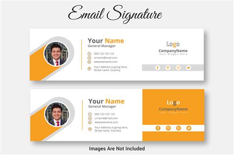 Gmail Footer Template