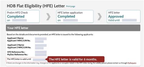 Singapore's New HDB Flat Eligibility (HFE) Letter, 58% OFF