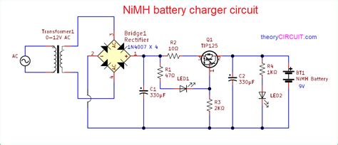 NiMH Battery Charger Circuit