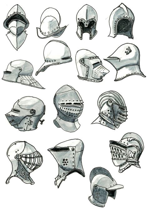 Medieval Helmet Types