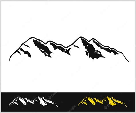 Premium Vector | Mountain decal, mountain, laptop stickers, laptop decals, car decals, decals ...