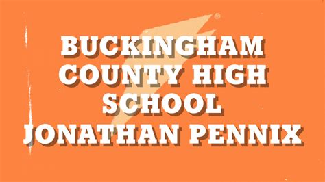 Buckingham County High School - Jonathan Pennix highlights - Hudl