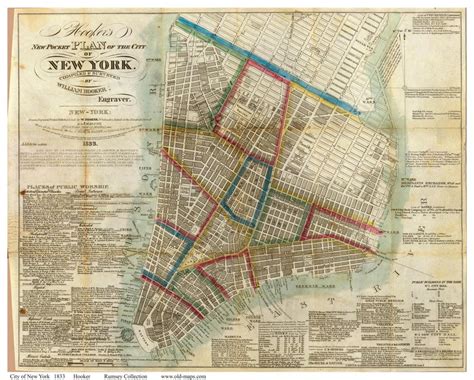 Histórico mapas da Cidade de Nova York - Nova York histórico mapas ...