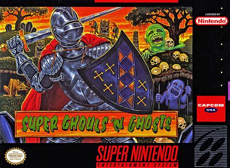 Super Ghouls N Ghosts (Super NES) Review - RETRO GAMER JUNCTION