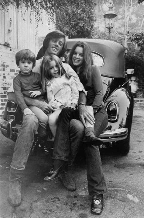 Here we have a family photo of Peter Fonda with his first wife Susan ...