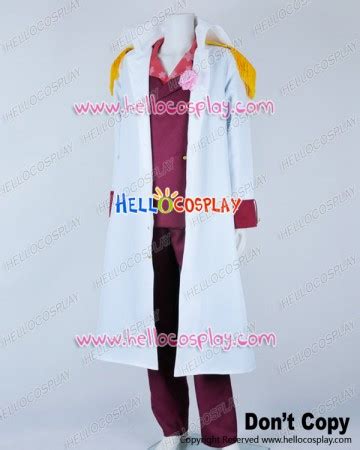 One Piece Cosplay Admiral Akainu Sakazuki Dark Red Uniform Costume