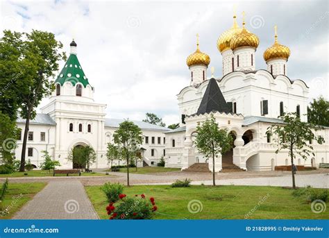 Trinity Cathedral (Kostroma) Stock Image - Image of historical, exterior: 21828995