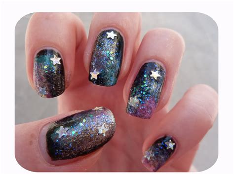 Pearly Polish ♥: Outer Space Nails