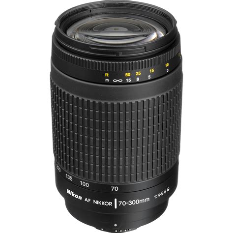 Nikon AF Zoom-NIKKOR 70-300mm f/4-5.6G Lens 1928 B&H Photo Video