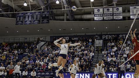 Penn State Women's Volleyball Outside Hitter Jess Mruzik Named AVCA ...