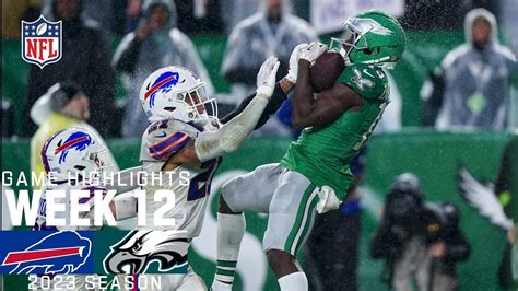 Buffalo Bills vs. Philadelphia Eagles | 2023 Week 12 Game Highlights ...