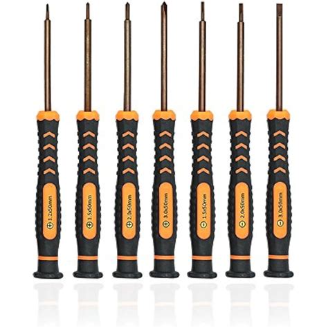 Precision Screwdriver Screwdrivers Set Of 7, Phillips And Flathead With Magnetic | eBay