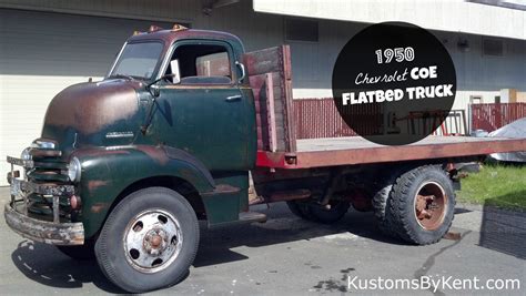 1950 Chevrolet COE Flatbed Truck - Kustoms by Kent