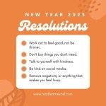 New Year 2023 Resolutions: Formidable Lists of Dos and Don'ts