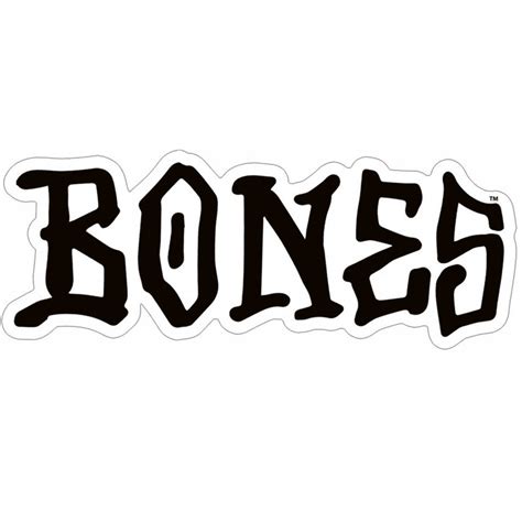 Bones Logo Sticker