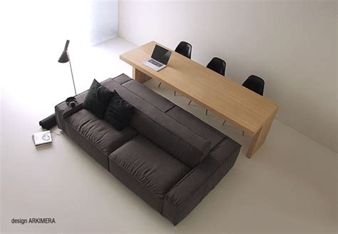 This double-sided sofa is designed for living in small spaces | Sofas ...